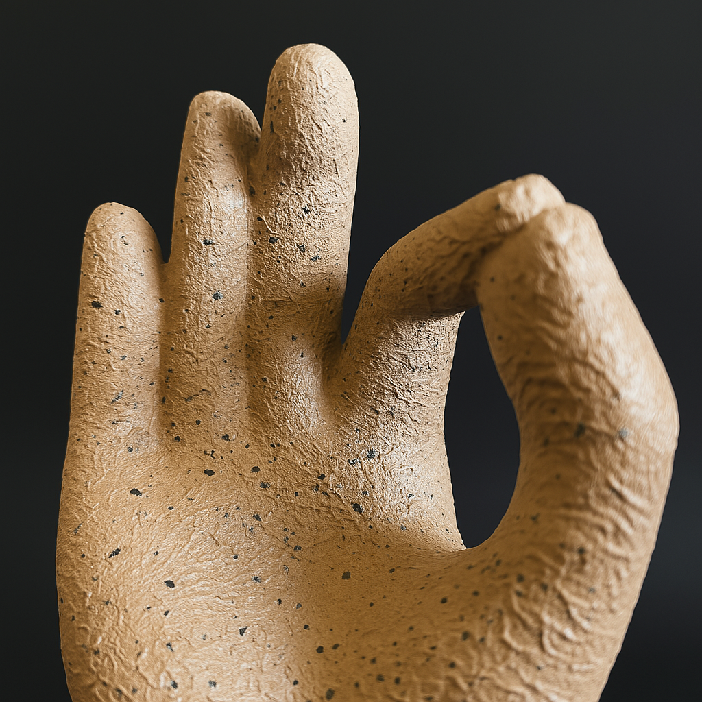 Escultura "Mano de Signo"