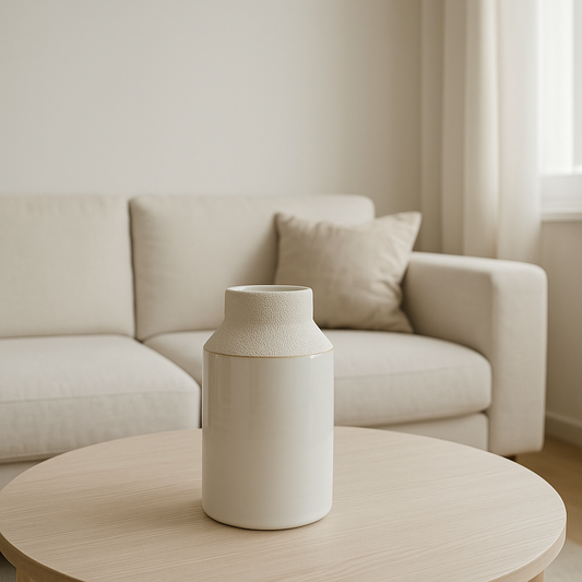 Jarrón "Contraste Dual"